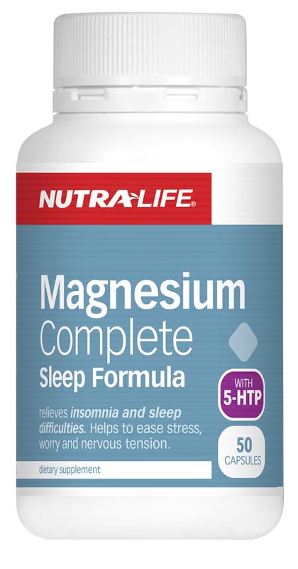 Nutra-Life Magnesium Complete Sleep Formula Capsules 50