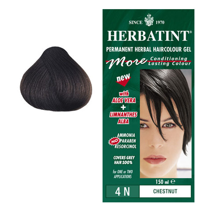 Herbatint Permanent Hair Colour Chestnut 4N