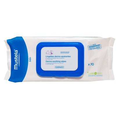 Mustela Cleansing and Soothing Wipes 70