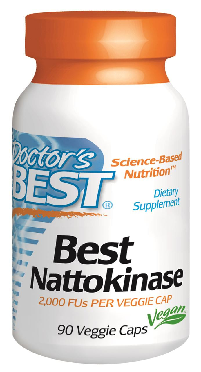 Doctor's Best Nattokinase (2,000 FU) Vegecaps 90
