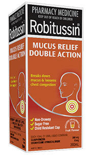 Robitussin Mucus Relief Double Action 200ml