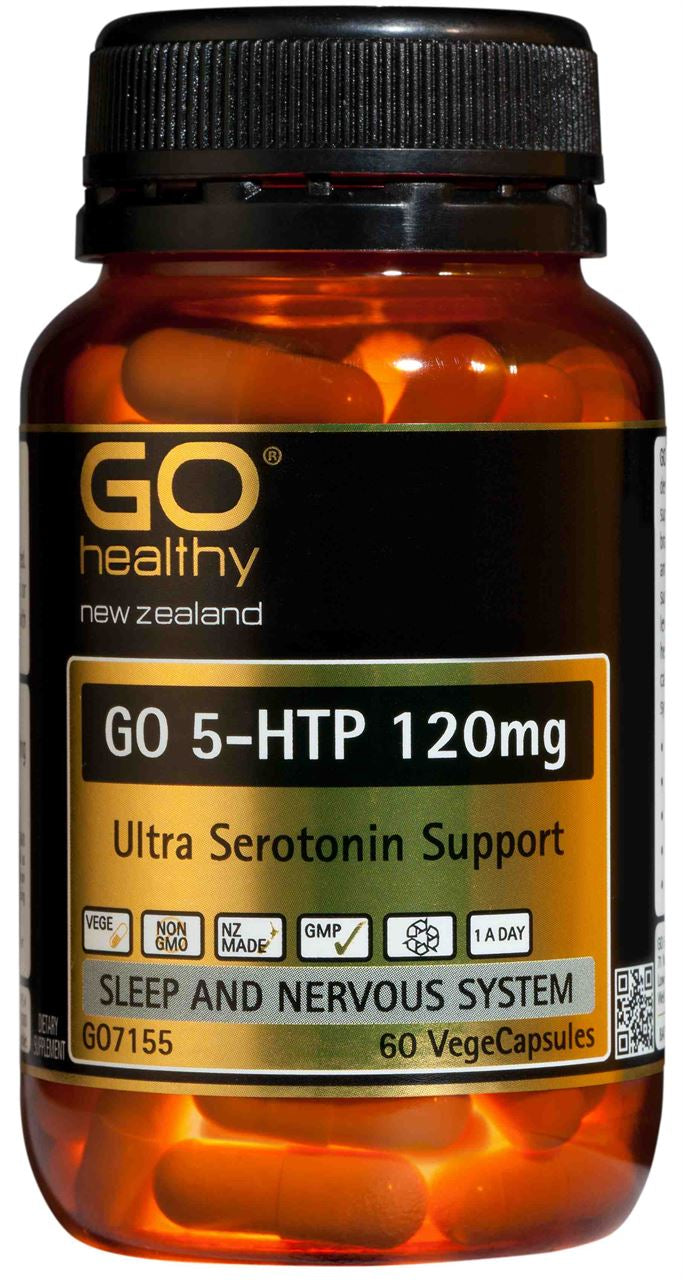 Go Healthy 5-HTP 120mg VegeCapsules 30
