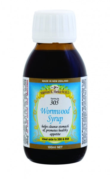 Malcolm Harker Herbals Wormwood Syrup 100ml