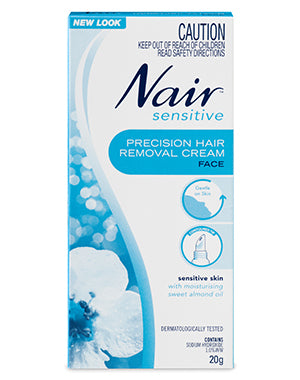 Nair Sensitive Precision Hair Removal Cream for Face 20g