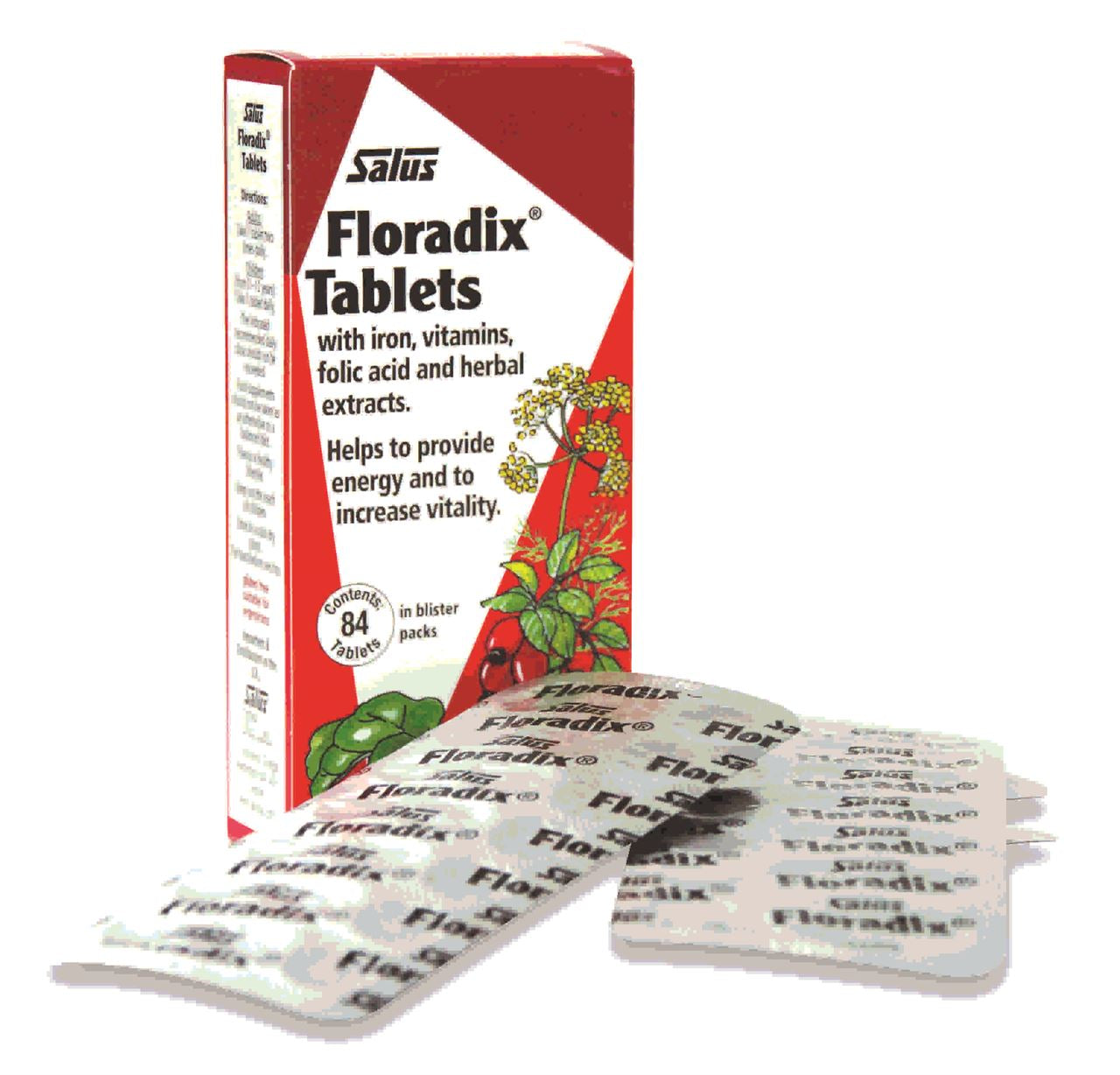 Floradix Iron Tablets 84