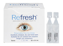 Refresh Lubricant Eye Drops 0.4ml x 30