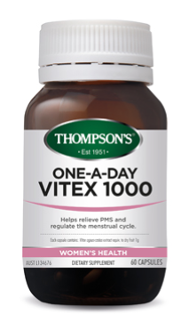 Thompsons Vitex 1500mg Vegetarian Capsules 60