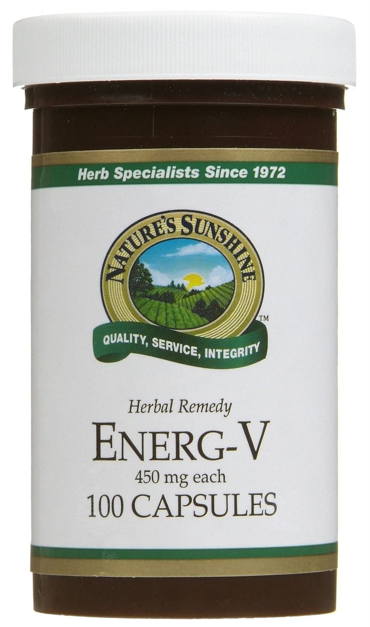 Nature's Sunshine Energ-V Capsules 100