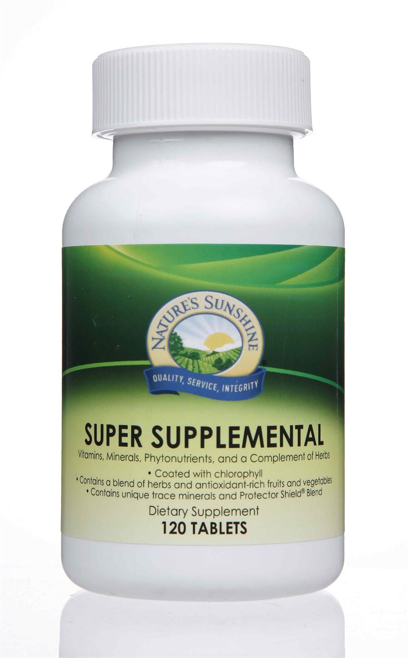 Nature's Sunshine Super Supplemental Tablets 120