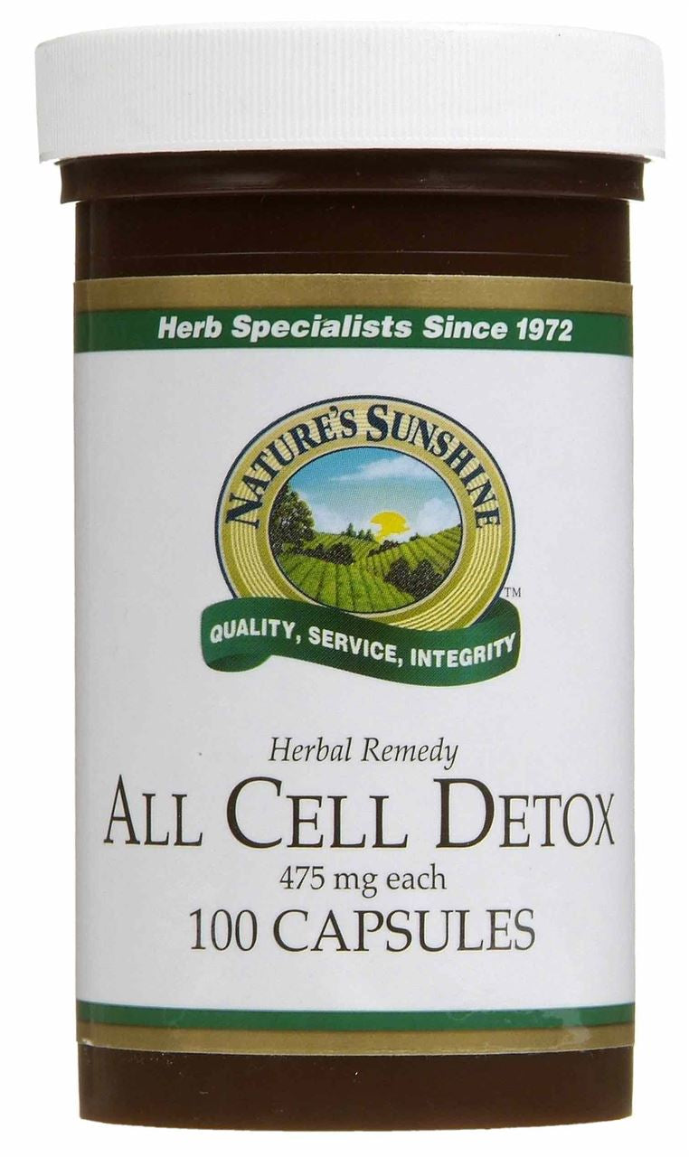 Nature's Sunshine All Cell Detox Capsules 100