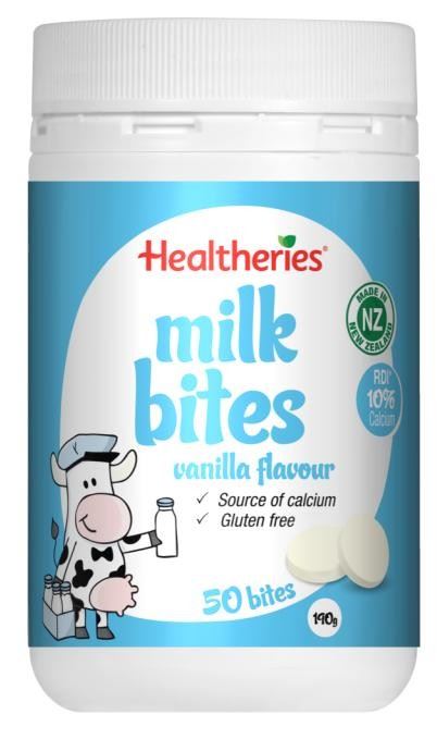 Healtheries Milk Bites Vanilla Flavour 50