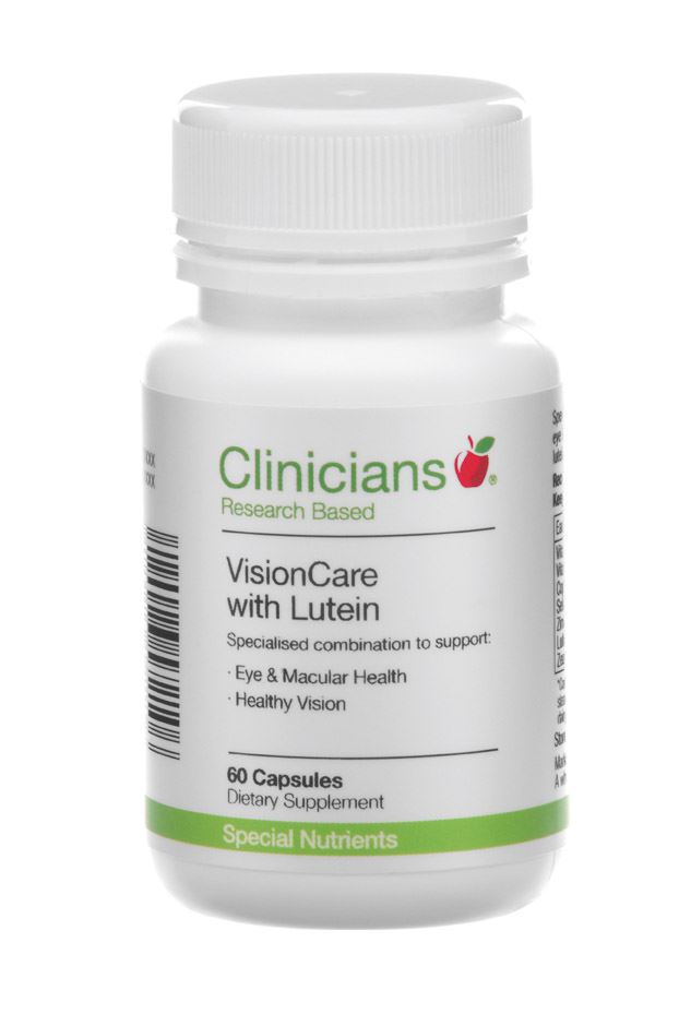 Clinicians VisionCare with Lutein Capsules 60