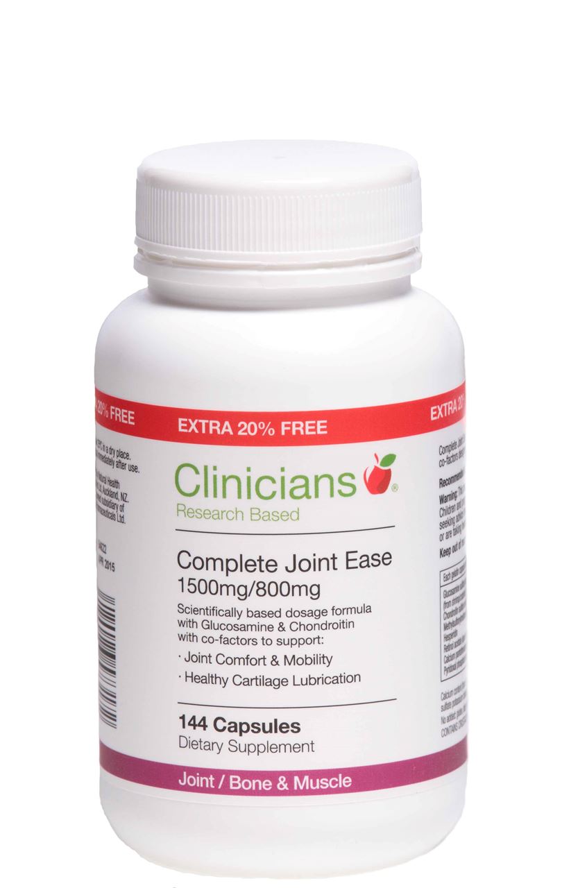 Clinicians Complete Joint Ease 1500mg/800mg Capsules 144
