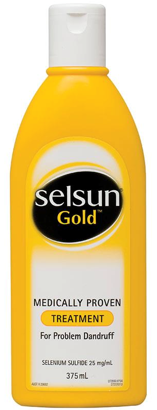 Selsun Gold Treatment Shampoo 375ml
