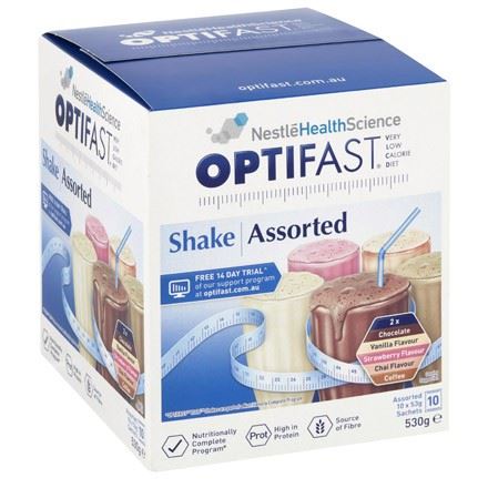 Optifast Assorted Shakes 10 x 53g