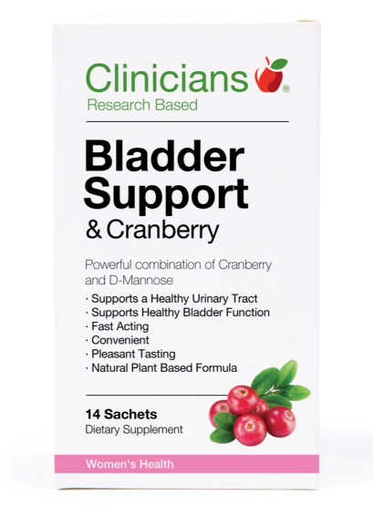 Clinicians Bladder Support & Cranberry Sachets 14