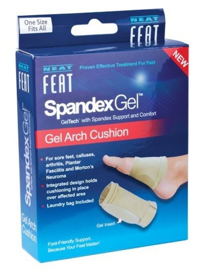 Neat Feat Spandex Gel Arch Cushions One Size Fits All