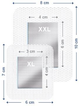 Elastoplast Antibacterial Sensitive Dressings XXL 5 (10cm x 8cm)