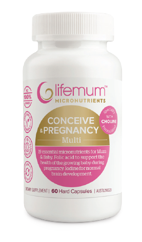 Lifemum Conceive & Pregnancy Multi Capsules 60