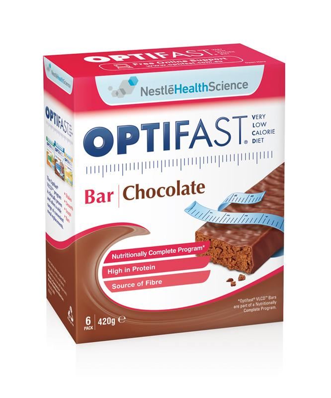 Optifast VLCD Bar Chocolate 6 x 70g