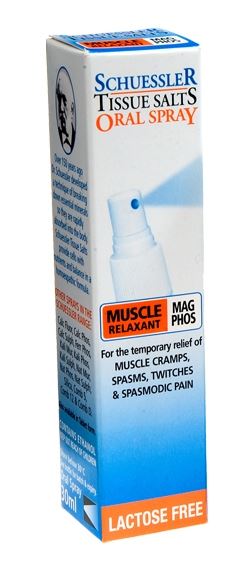 Schuessler Tissue Salts Mag Phos Muscle Relaxant Spray 30ml
