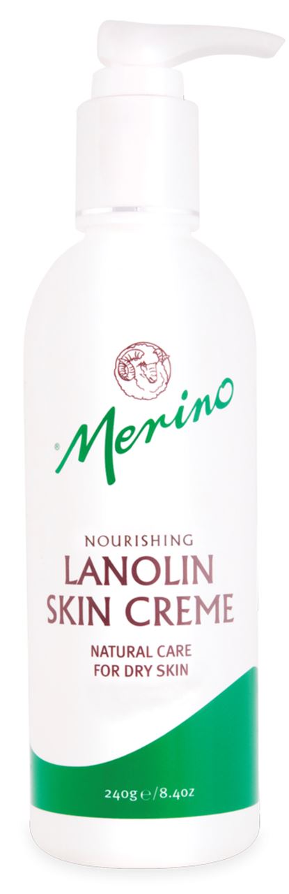 Merino Lanolin Skin Creme Pump 240ml