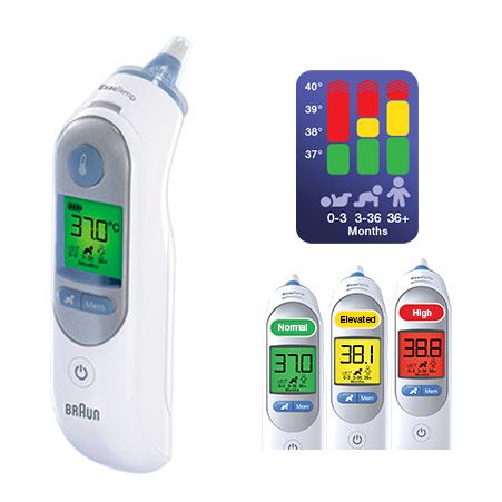 Braun ThermoScan 7 Ear Thermometer ExacTemp IRT 6520 - 3