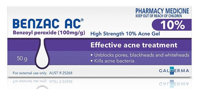 Benzac AC 10% Gel 50g