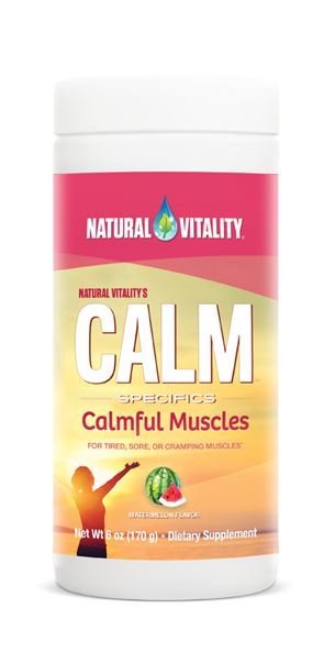 Natural Vitality Calmful Muscles Watermelon Flavour 170g