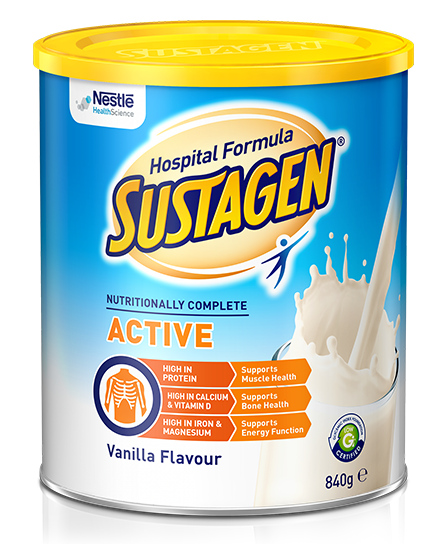 Sustagen Active Hospital Formula Vanilla 840g