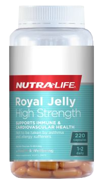 Nutra-Life Royal Jelly High Strength Capsules 220
