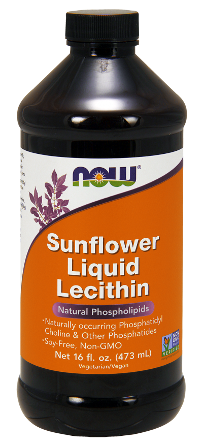 Now Foods Sunflower Liquid Lecithin 473ml