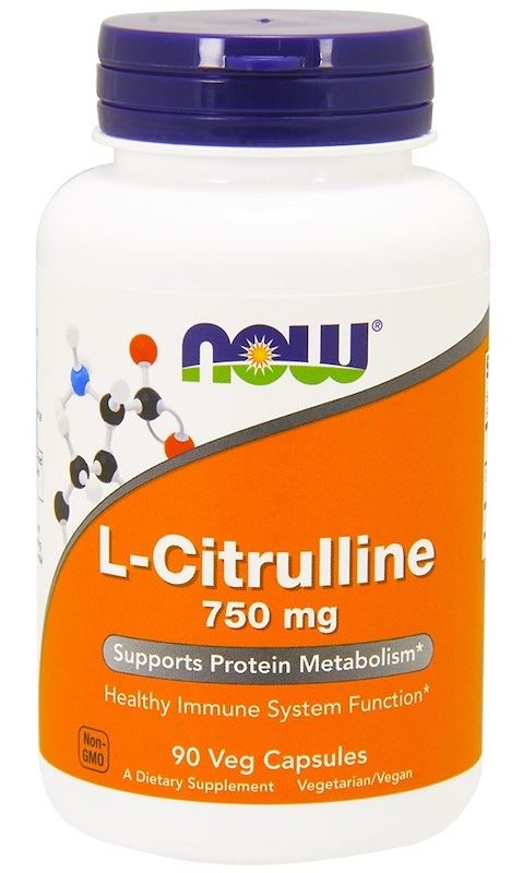 Now Foods L-Citrulline 750mg Capsules 90
