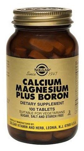 Solgar Calcium Magnesium Plus Boron Tablets 100