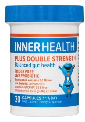 Inner Health Plus Double Strength Probiotic Capsules 30