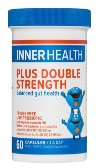 Inner Health Plus Double Strength Probiotic Capsules 60