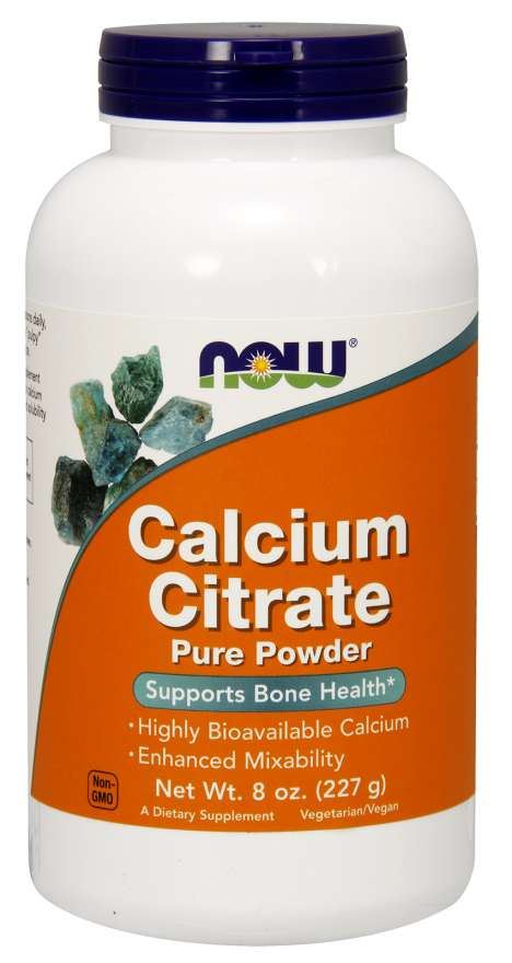 Now Foods Calcium Citrate Powder 227g