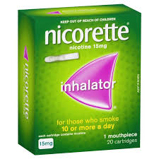 Nicorette Inhalator 15mg Cartridges 20