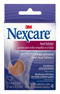 Nexcare Heel Blister Comfort Cushions (7cm x 4.5cm) 4