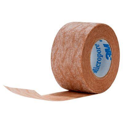 Nexcare Micropore Gentle Paper Tape Tan (25.4mm x 9.14m)-2