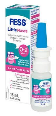 FESS Little Noses Saline Nasal Spray 15ml
