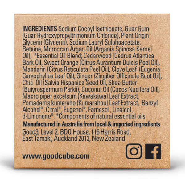 Good Cube 2in1 Conditioning Shampoo Bar for Normal Hair 120g -2