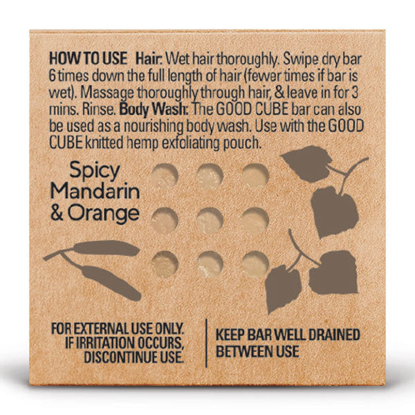 Good Cube 2in1 Conditioning Shampoo Bar for Normal Hair 120g -3