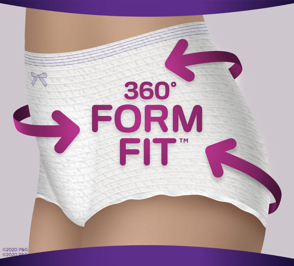 Always Discreet Underwear 360 Fit