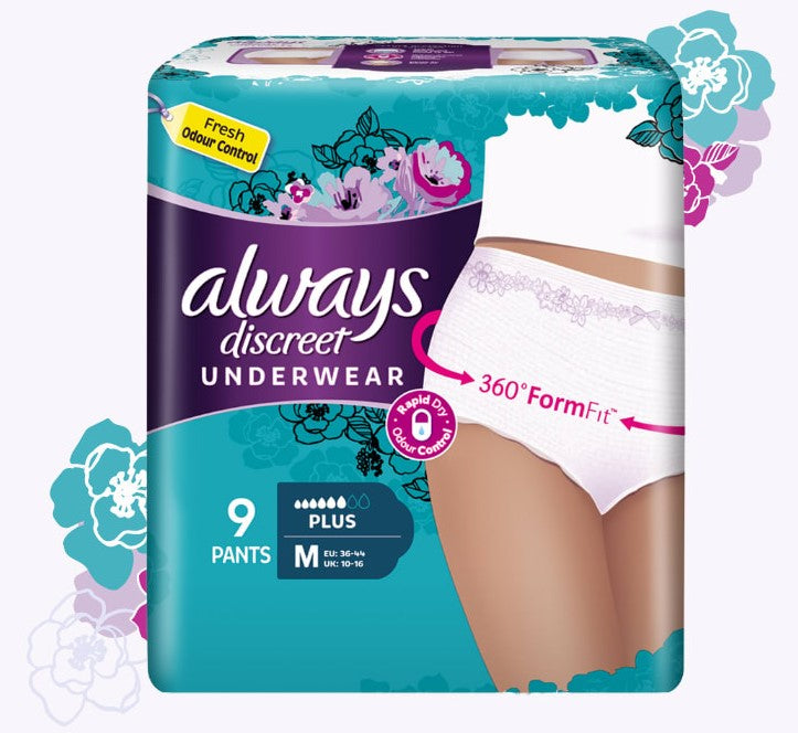 Always Discreet Underwear Medium