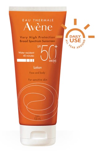 Avene Sunscreen Lotion SPF 50+ For Face and Body 100ml