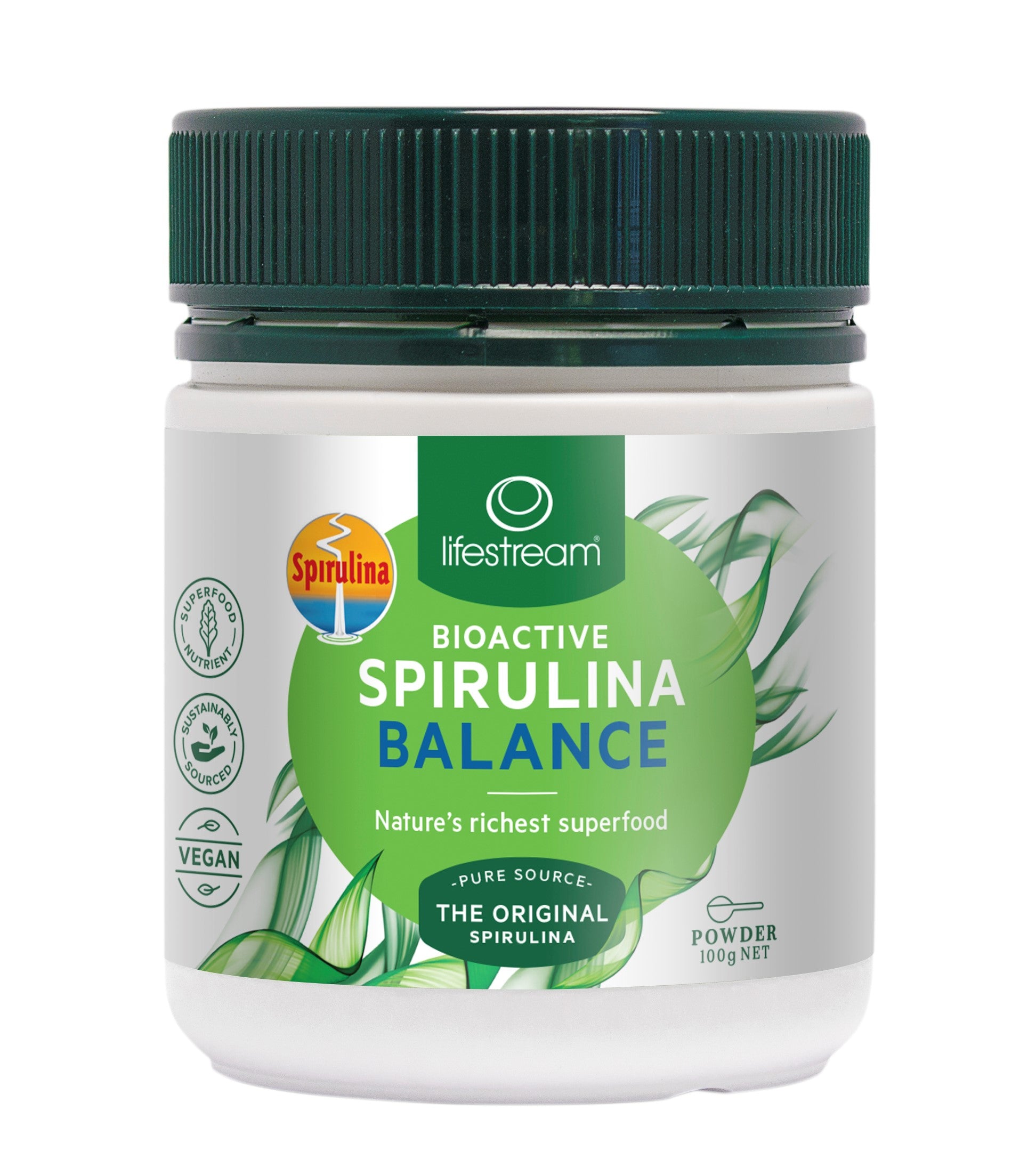 Lifestream Bioactive Spirulina Balance Powder 100g