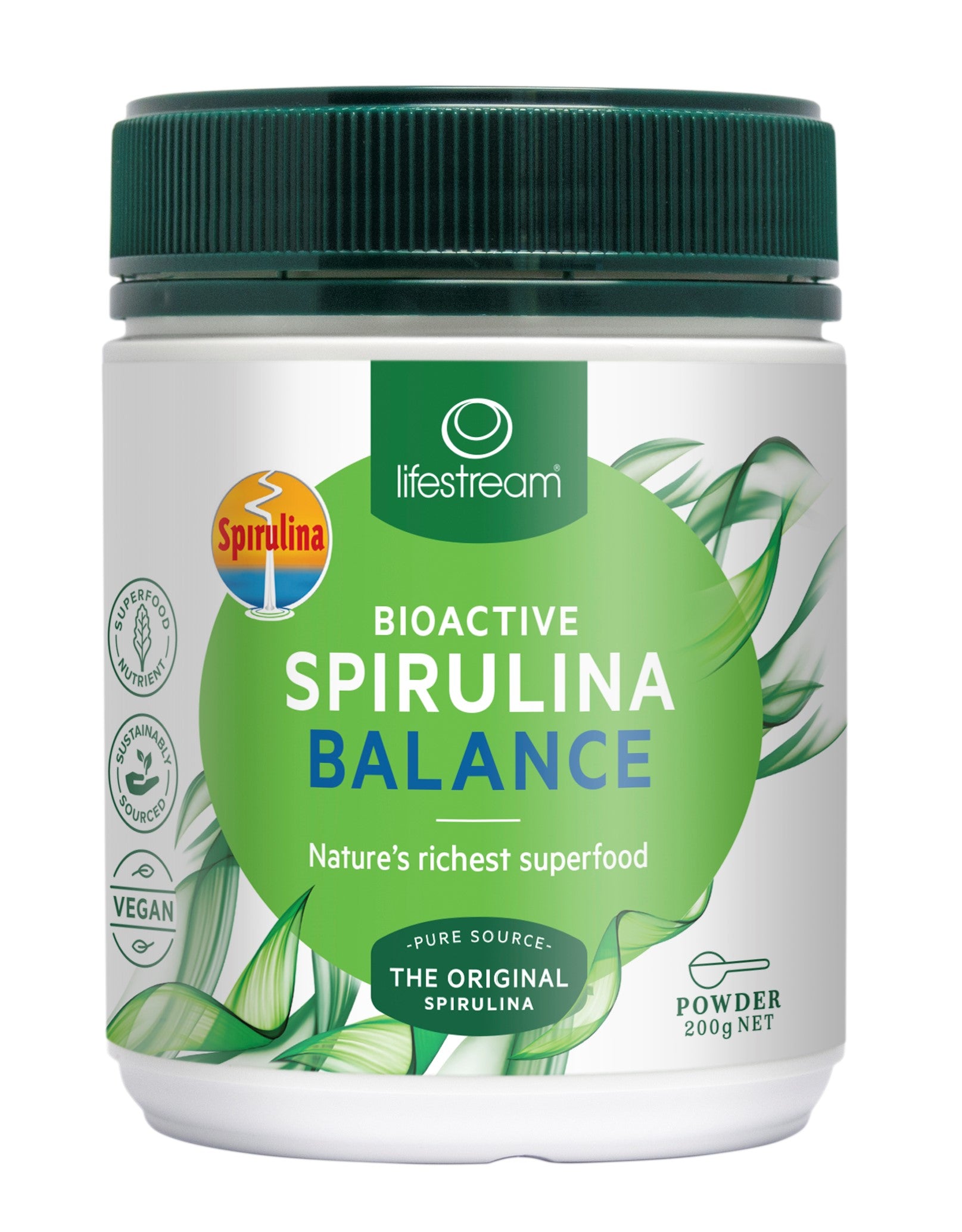 Lifestream Bioactive Spirulina Balance Powder 200g