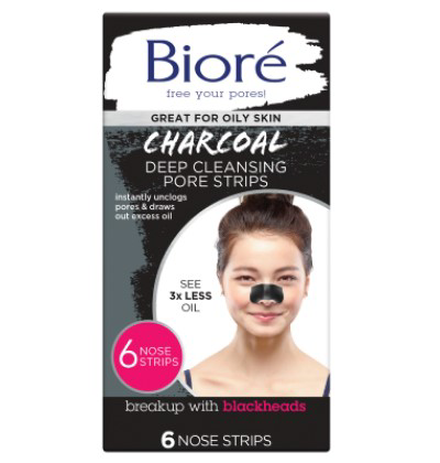 Biore Charcoal Deep Cleansing Pore Strips 6