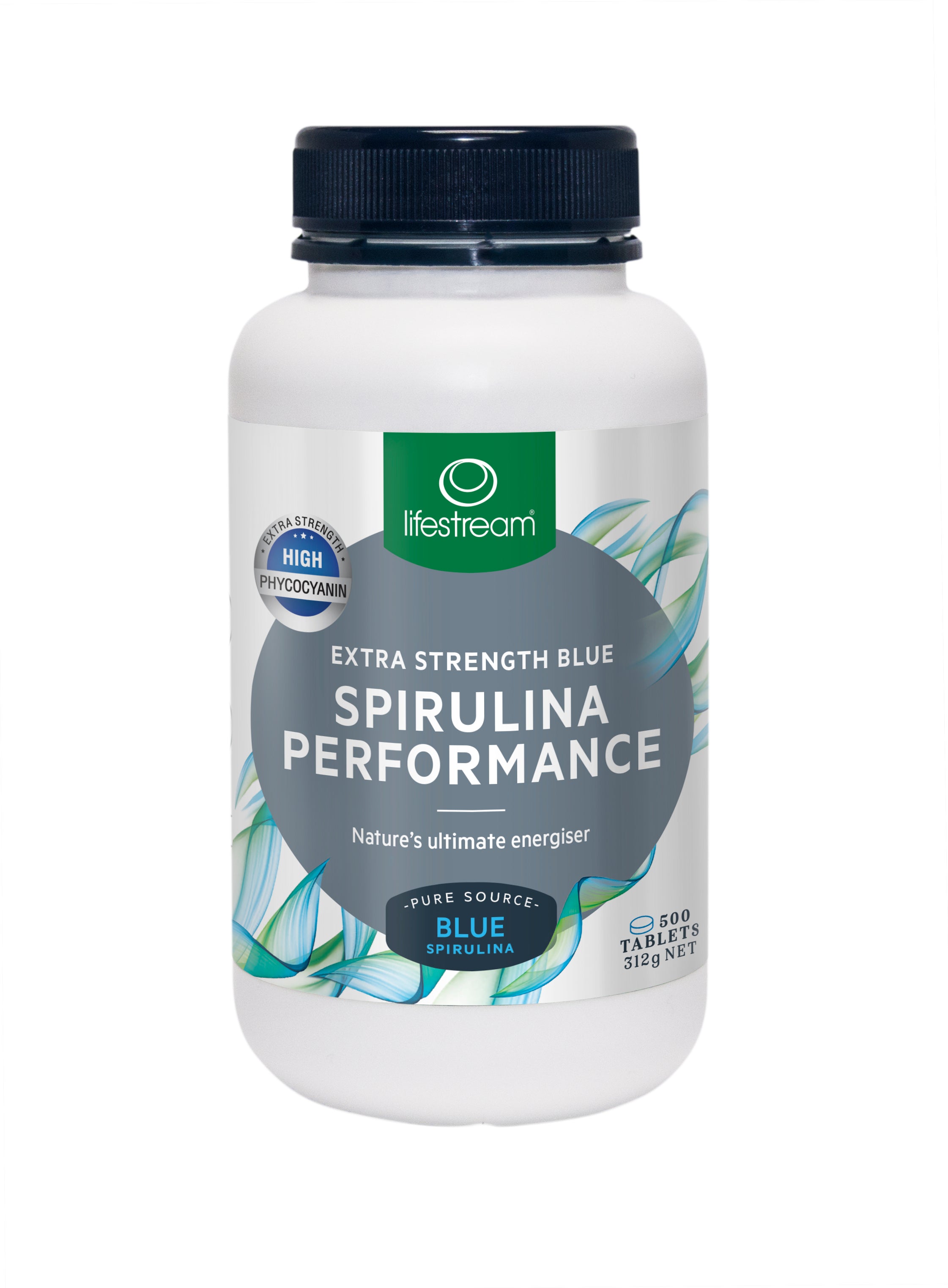 Lifestream Spirulina Blue High Phycocyanin Tablets 500